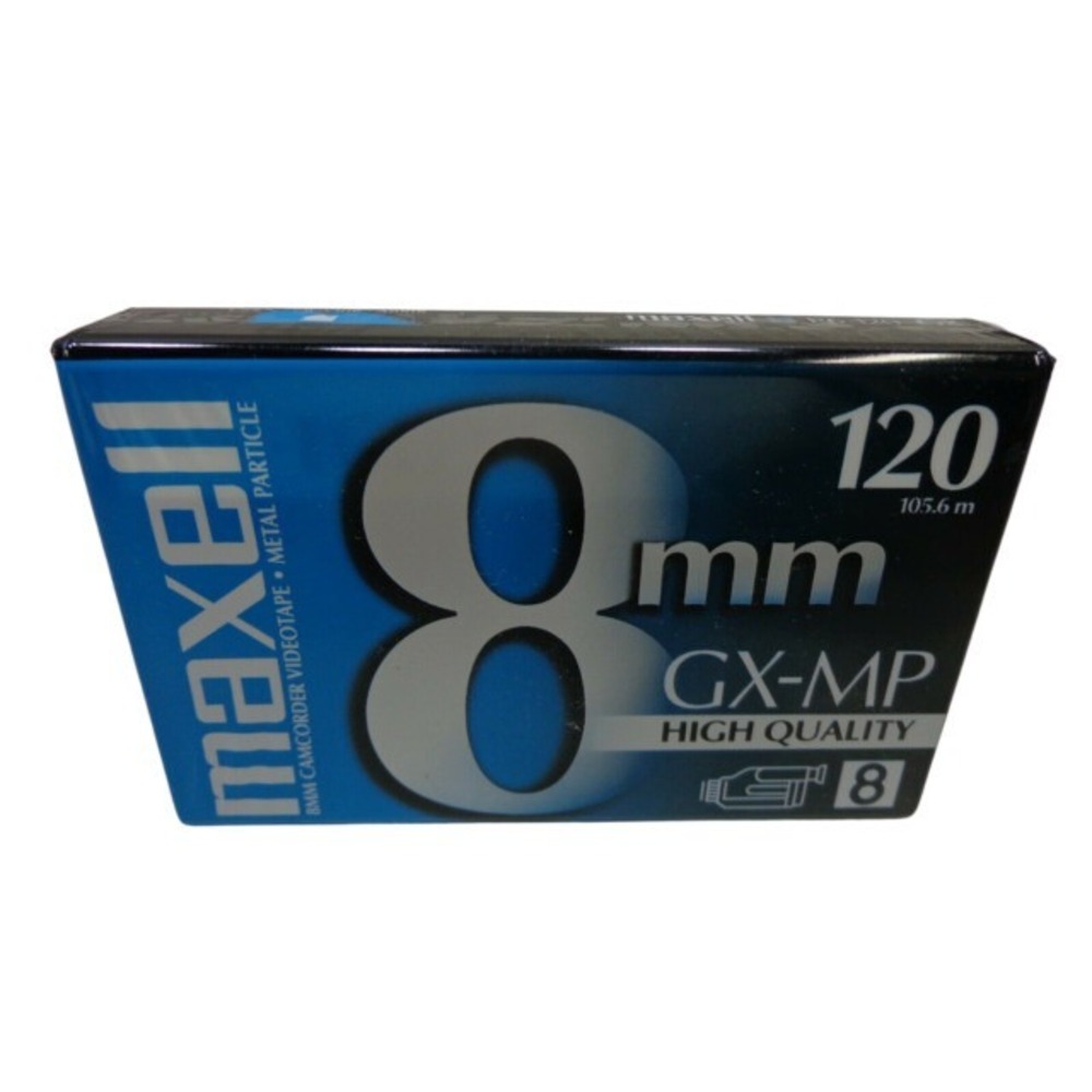 Maxell 8mm‎ Gx-mp High Quality 120 Camcorder Video Cassette Tapes - 281010